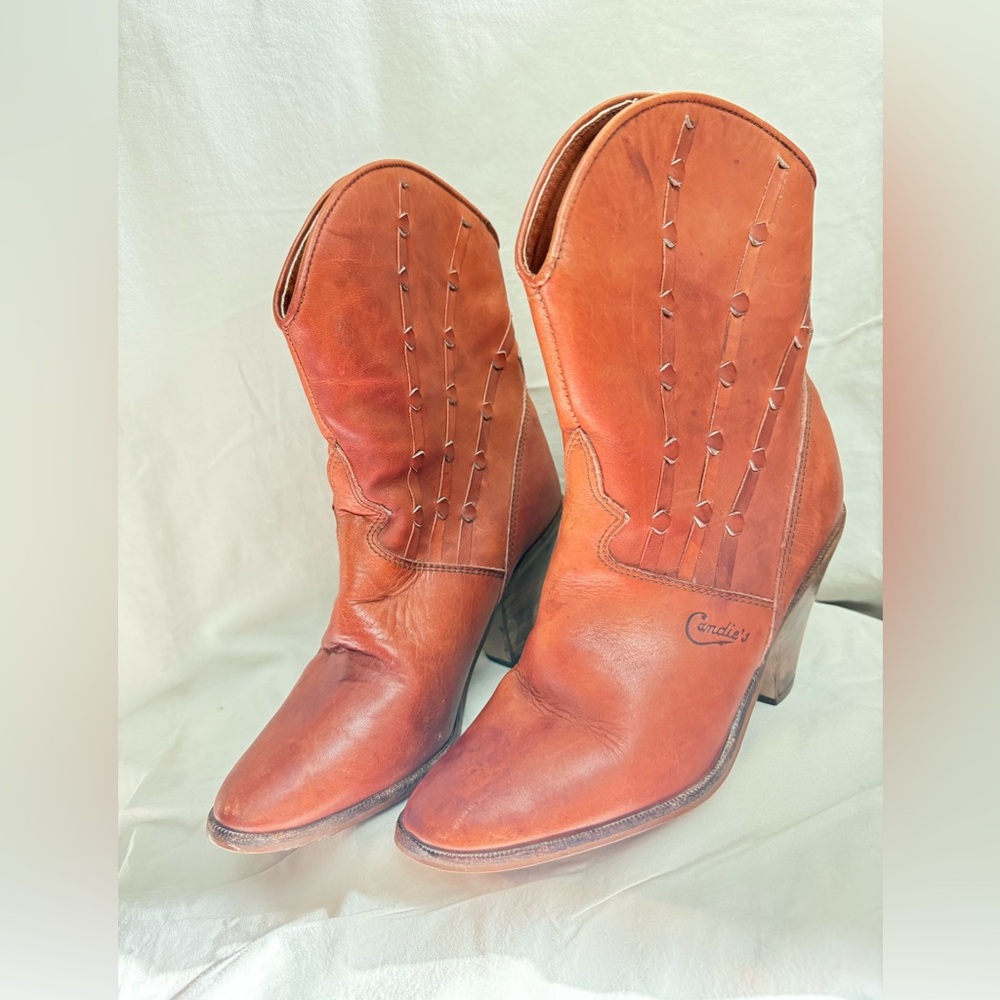 Mid 1980’s Candies .  If these boots could talk I’d be fucked.